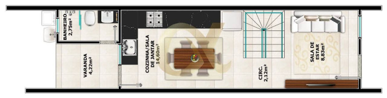 Imagem Casa com 3 Quartos à Venda, 89 m² em Boa Vista - Joinville