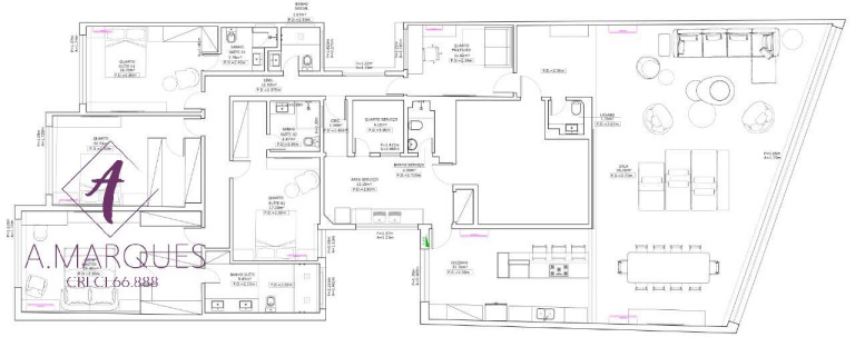 Imagem Apartamento com 4 Quartos à Venda, 330 m² em Copacabana - Rio De Janeiro