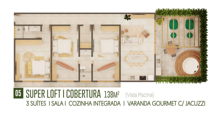 Imagem Flat com 1 Quarto à Venda, em Barra Grande - Cajueiro Da Praia Imagem Flat com 1 Quarto à Venda, em Barra Grande - Cajueiro Da Praia