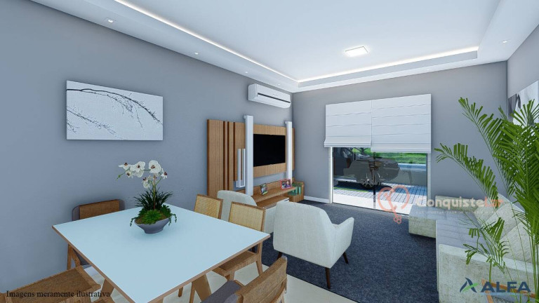 Imagem Apartamento com 3 Quartos à Venda, 96 m² em Praia Do Ervino - São Francisco Do Sul