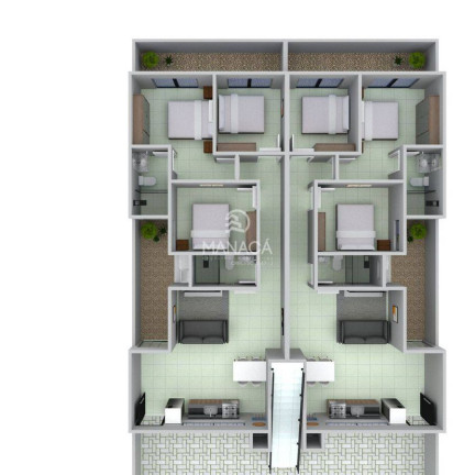 Imagem Apartamento com 3 Quartos à Venda, 74 m² em Itajuba - Barra Velha Imagem Apartamento com 3 Quartos à Venda, 74 m² em Itajuba - Barra Velha