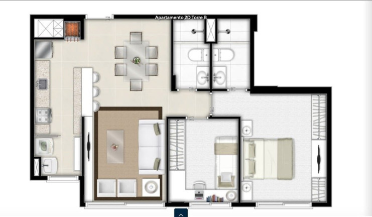 Imagem Apartamento com 2 Quartos à Venda, 61 m² em Jardim Lindóia - Porto Alegre