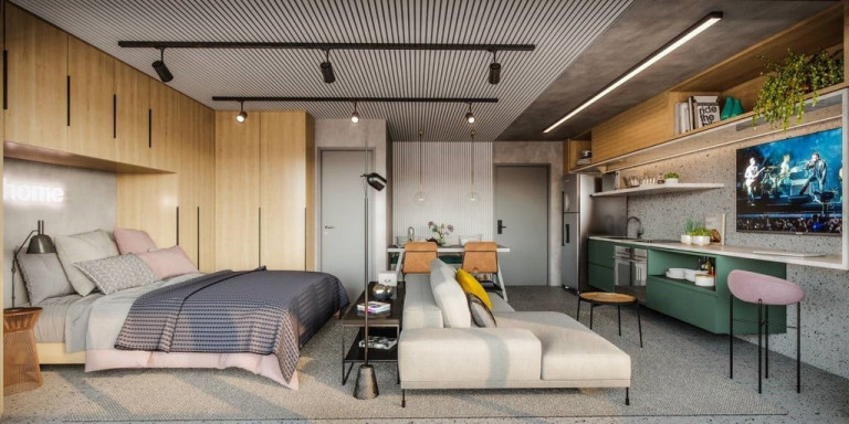 Imagem Imóvel com 2 Quartos à Venda, 46 m² em Centro - São Paulo Imagem Imóvel com 2 Quartos à Venda, 46 m² em Centro - São Paulo