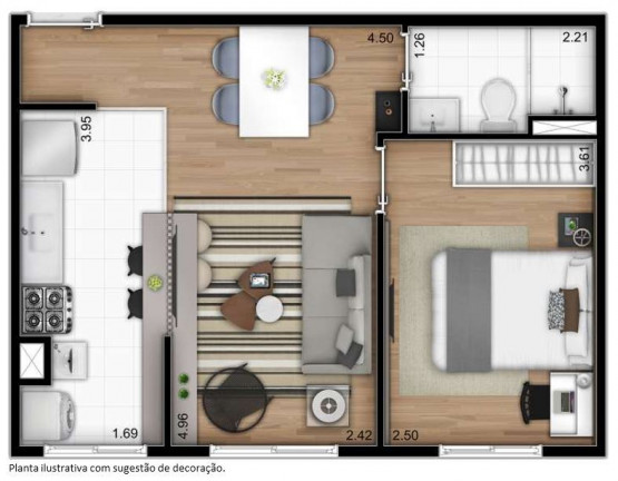 Imagem Apartamento com 2 Quartos à Venda, 50 m² em Cambuci - São Paulo Imagem Apartamento com 2 Quartos à Venda, 50 m² em Cambuci - São Paulo