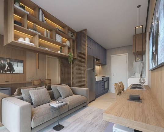Imagem Apartamento com 1 Quarto à Venda, 27 m² em Campo Belo - São Paulo Imagem Apartamento com 1 Quarto à Venda, 27 m² em Campo Belo - São Paulo