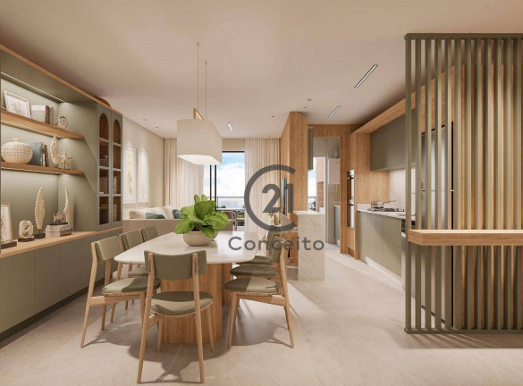 Apartamento com 3 Quartos à Venda, 111 m² em Estreito - Florianópolis