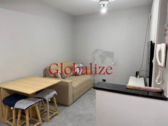 Imagem Imóvel com 1 Quarto à Venda, 40 m² em Embaré - Santos Imagem Imóvel com 1 Quarto à Venda, 40 m² em Embaré - Santos