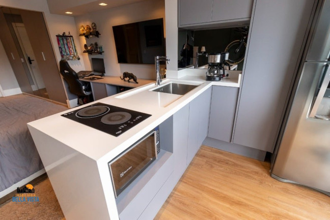 Imagem Apartamento com 1 Quarto à Venda, em Mirandópolis - São Paulo Imagem Apartamento com 1 Quarto à Venda, em Mirandópolis - São Paulo