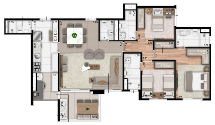 Imagem Imóvel com 3 Quartos à Venda, 88 m² em Anália Franco - São Paulo Imagem Imóvel com 3 Quartos à Venda, 88 m² em Anália Franco - São Paulo