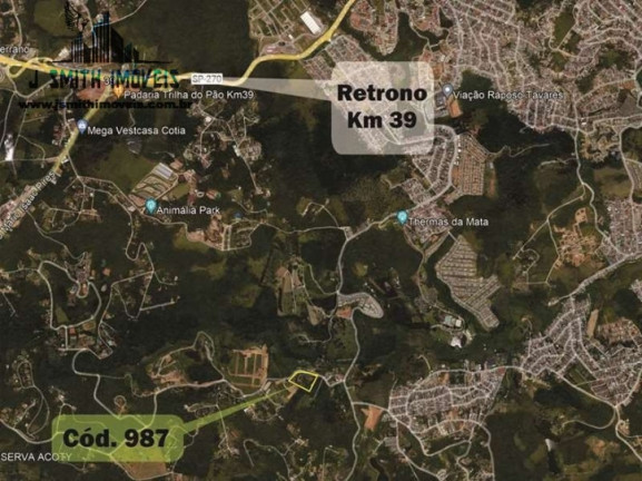Imagem Terreno à Venda, 18.455 m² em Taboleiro Verde - Cotia Imagem Terreno à Venda, 18.455 m² em Taboleiro Verde - Cotia