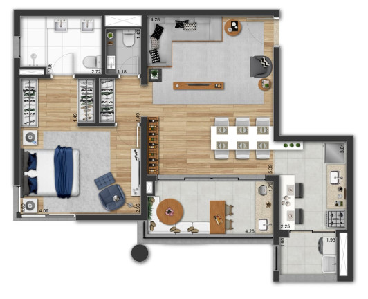 Apartamento com 3 Quartos à Venda, 163 m² em Moema - São Paulo