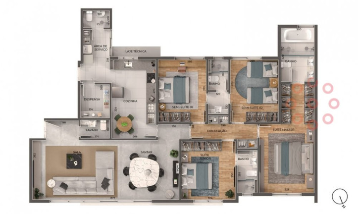Imagem Apartamento com 4 Quartos à Venda, 156 m² em Santo Antônio - Belo Horizonte