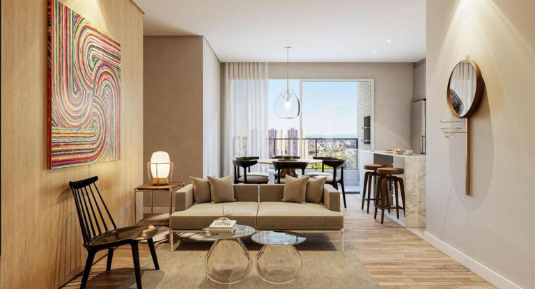Imagem Apartamento com 2 Quartos à Venda, 68 m² em Campo Comprido - Curitiba