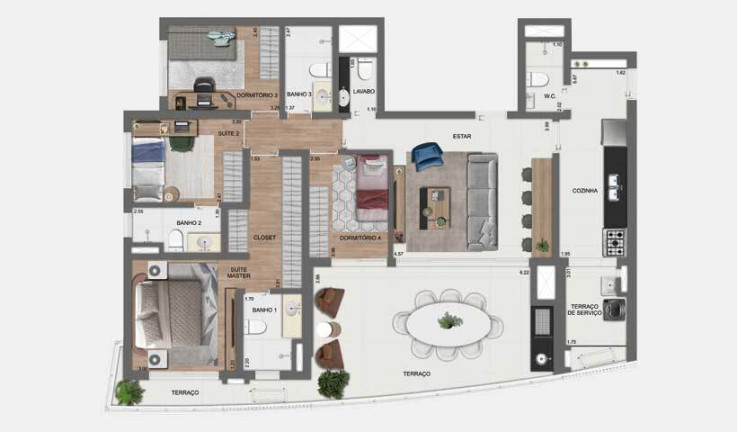 Imagem Apartamento com 3 Quartos à Venda, 111 m² em Jardim Das Acácias - São Paulo Imagem Apartamento com 3 Quartos à Venda, 111 m² em Jardim Das Acácias - São Paulo