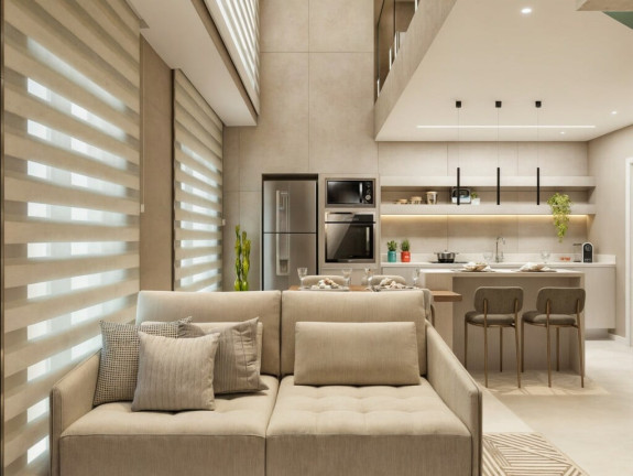 Imagem Cobertura com 1 Quarto à Venda, 51 m² em Mercês - Curitiba