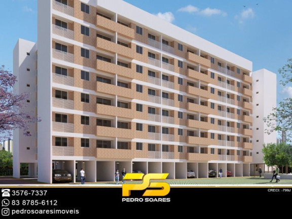 Imagem Apartamento com 1 Quarto à Venda, 43 m² em Jardim Cidade Universitária - João Pessoa Imagem Apartamento com 1 Quarto à Venda, 43 m² em Jardim Cidade Universitária - João Pessoa