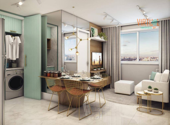 Imagem Apartamento com 1 Quarto à Venda, 34 m² em Lapa - São Paulo