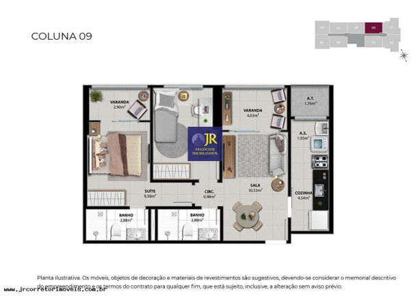 Imagem Imóvel com 2 Quartos à Venda, 59 m² em Jockei De Itaparica - Vila Velha