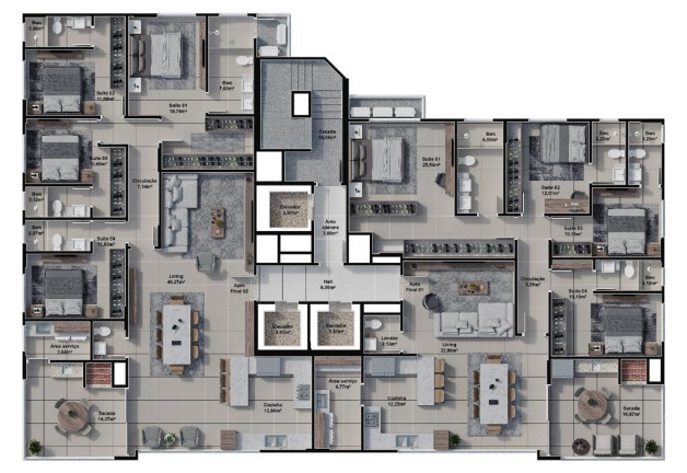 Imagem Imóvel com 4 Quartos à Venda, 198 m² em Centro - Balneário Camboriú Imagem Imóvel com 4 Quartos à Venda, 198 m² em Centro - Balneário Camboriú