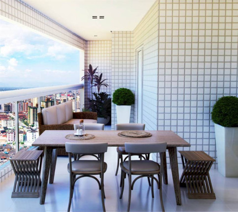 Imagem Cobertura com 3 Quartos à Venda, 106 m² em Aviação - Praia Grande Imagem Cobertura com 3 Quartos à Venda, 106 m² em Aviação - Praia Grande