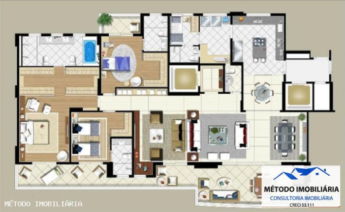 Imagem Apartamento com 4 Quartos à Venda, 230 m² em Jardim - Santo André Imagem Apartamento com 4 Quartos à Venda, 230 m² em Jardim - Santo André