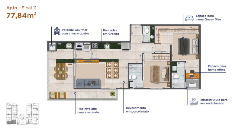 Imagem Apartamento com 2 Quartos à Venda, 61 m² em Praia Grande - Ubatuba Imagem Apartamento com 2 Quartos à Venda, 61 m² em Praia Grande - Ubatuba