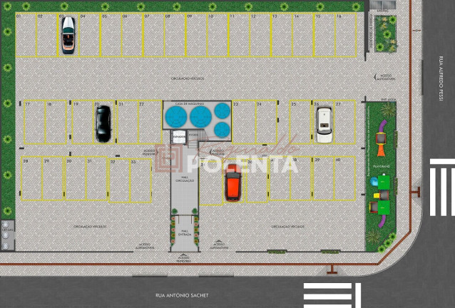 Imagem Apartamento com 2 Quartos à Venda, 48 m² em Centro - Nova Veneza