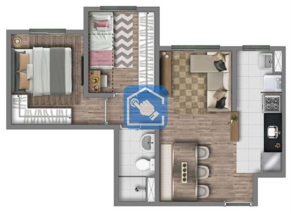 Imagem Apartamento com 2 Quartos à Venda, 42 m² em Loteamento City Jaragua - São Paulo Imagem Apartamento com 2 Quartos à Venda, 42 m² em Loteamento City Jaragua - São Paulo