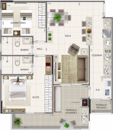 Imagem Apartamento com 2 Quartos à Venda, 77 m² em Ocian - Praia Grande Imagem Apartamento com 2 Quartos à Venda, 77 m² em Ocian - Praia Grande