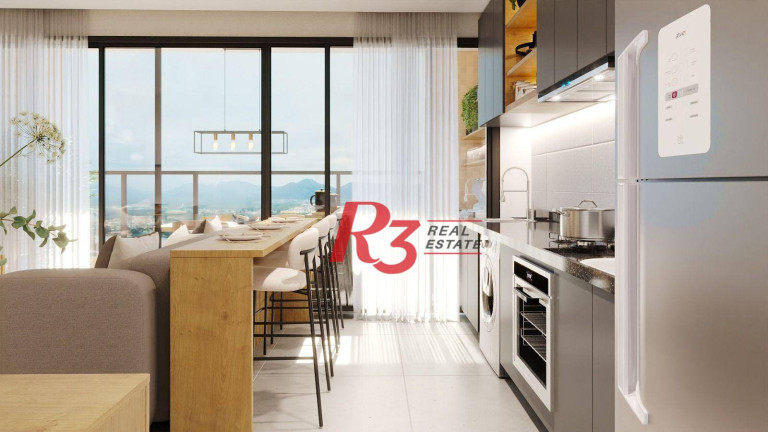 Imagem Apartamento com 2 Quartos à Venda, 65 m² em Ponta Da Praia - Santos