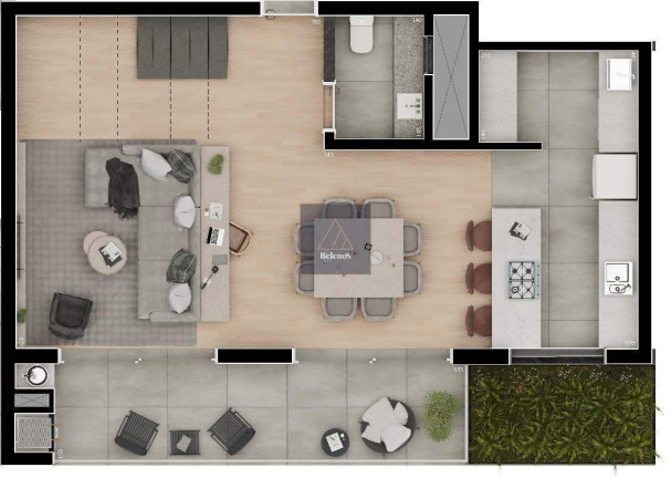 Imagem Cobertura com 3 Quartos à Venda, 134 m² em Boa Vista - Curitiba