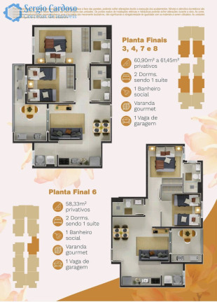 Imagem Apartamento com 2 Quartos à Venda, 45 m² em Centro - Itanhaém Imagem Apartamento com 2 Quartos à Venda, 45 m² em Centro - Itanhaém
