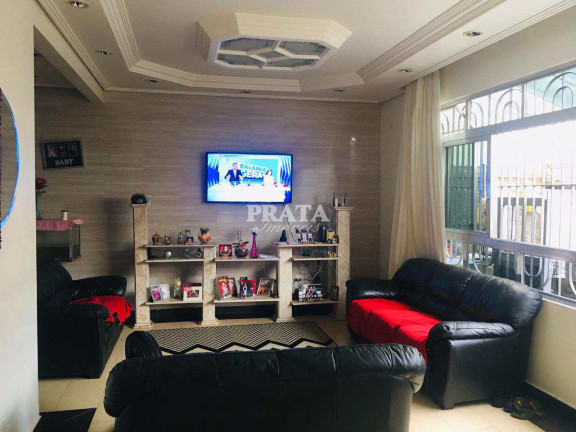 Casa com 3 Quartos à Venda, 163 m² em Marapé - Santos