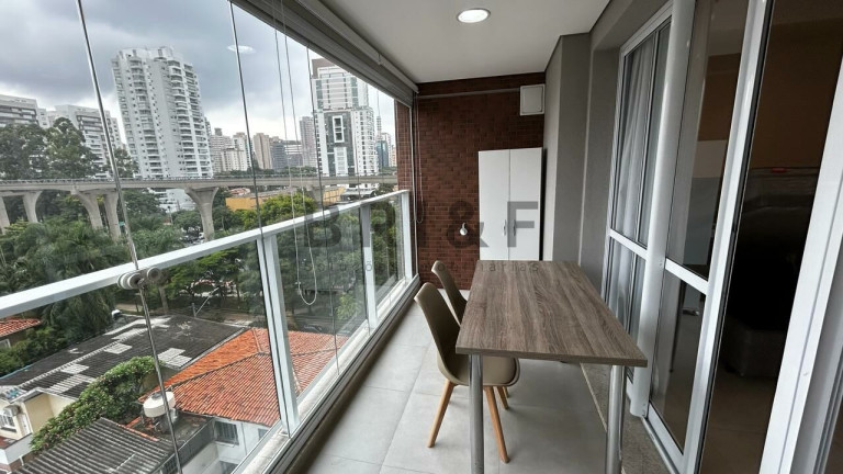 Imagem Apartamento com 1 Quarto para Alugar, 43 m² em Brooklin - São Paulo Imagem Apartamento com 1 Quarto para Alugar, 43 m² em Brooklin - São Paulo