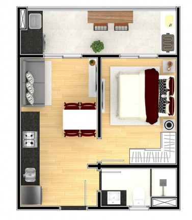 Imagem Apartamento com 2 Quartos à Venda, 38 m² em Vila Matilde - São Paulo Imagem Apartamento com 2 Quartos à Venda, 38 m² em Vila Matilde - São Paulo