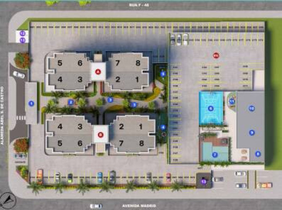 Imagem Apartamento com 2 Quartos à Venda, em Setor Faiçalville - Goiânia Imagem Apartamento com 2 Quartos à Venda, em Setor Faiçalville - Goiânia
