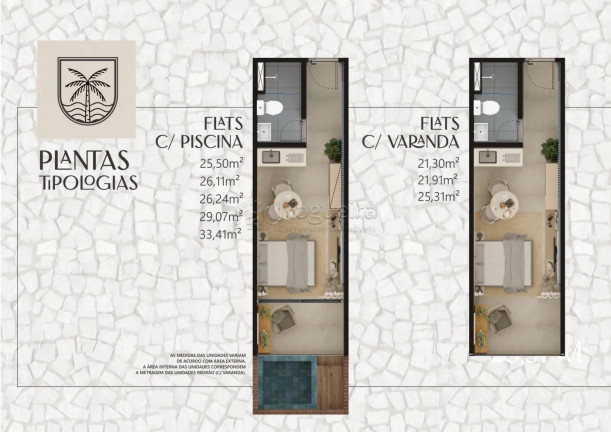 Imagem Flat com 1 Quarto à Venda, 25 m² em Tamandaré - Tamandaré Imagem Flat com 1 Quarto à Venda, 25 m² em Tamandaré - Tamandaré