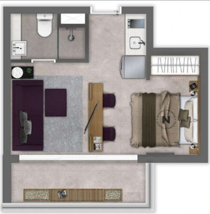 Imagem Studio com 1 Quarto à Venda, 23 m² em Vila Mariana - São Paulo Imagem Studio com 1 Quarto à Venda, 23 m² em Vila Mariana - São Paulo