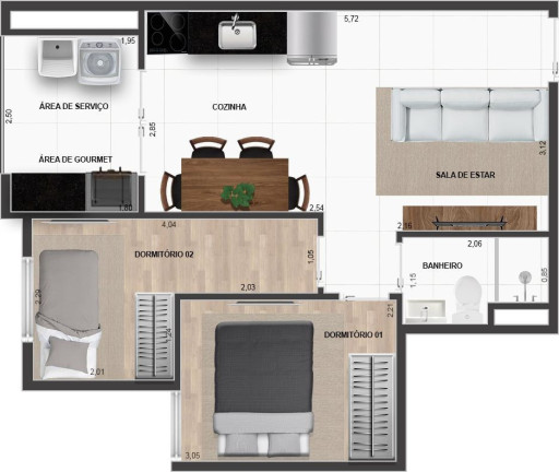 Imagem Apartamento com 1 Quarto à Venda, 41 m² em Penha De França - São Paulo Imagem Apartamento com 1 Quarto à Venda, 41 m² em Penha De França - São Paulo