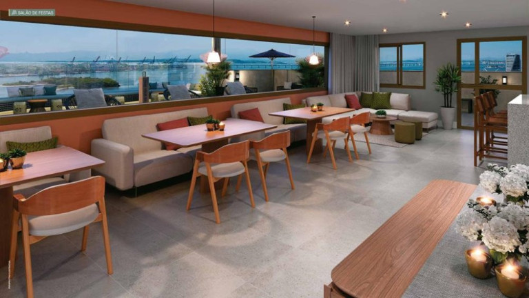 Imagem Studio com 1 Quarto à Venda, 31 m² em Santo Cristo - Rio De Janeiro