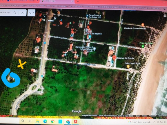 Terreno à Venda, 1.470 m² em Paiva - Cabo De Santo Agostinho