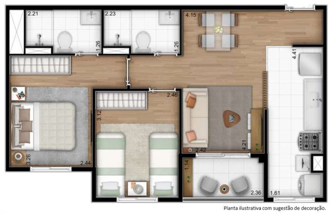 Imagem Apartamento com 2 Quartos à Venda, 50 m² em Cambuci - São Paulo Imagem Apartamento com 2 Quartos à Venda, 50 m² em Cambuci - São Paulo