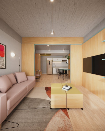 Imagem Apartamento com 1 Quarto à Venda, 19 m² em São Francisco - Curitiba