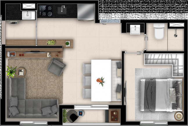 Imagem Apartamento com 2 Quartos à Venda, 38 m² em Limão - São Paulo Imagem Apartamento com 2 Quartos à Venda, 38 m² em Limão - São Paulo