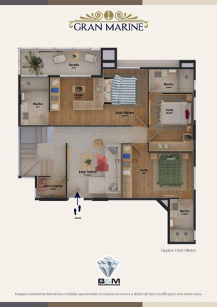 Imagem Cobertura com 3 Quartos à Venda, 211 m² em Fazenda - Itajaí Imagem Cobertura com 3 Quartos à Venda, 211 m² em Fazenda - Itajaí