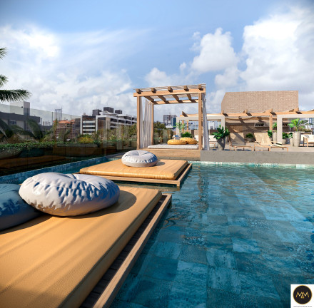 Imagem Flat com 1 Quarto à Venda, 23 m² em Jardim Oceania - João Pessoa