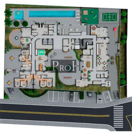 Imagem Apartamento com 2 Quartos à Venda, 44 m² em Vila Alzira - Santo André