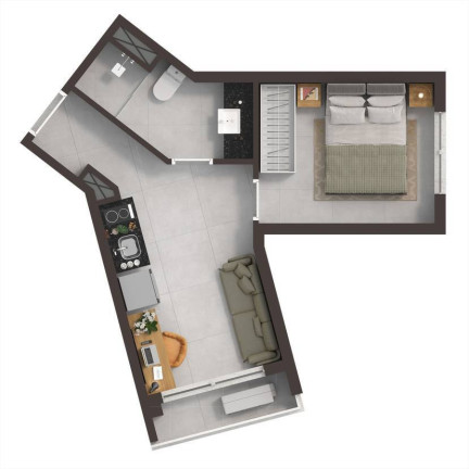 Imagem Imóvel com 1 Quarto à Venda, 24 m² em Vila Ipojuca - São Paulo Imagem Imóvel com 1 Quarto à Venda, 24 m² em Vila Ipojuca - São Paulo