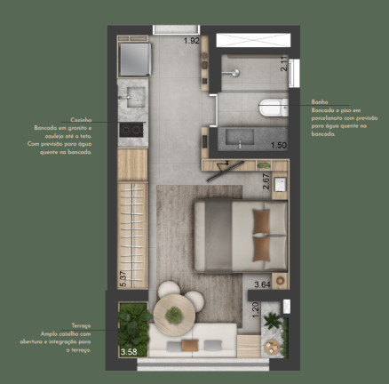 Imagem Imóvel com 1 Quarto à Venda, 30 m² em Aclimação - São Paulo