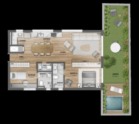 Imagem Imóvel com 2 Quartos à Venda, 137 m² em Auxiliadora - Porto Alegre Imagem Imóvel com 2 Quartos à Venda, 137 m² em Auxiliadora - Porto Alegre
